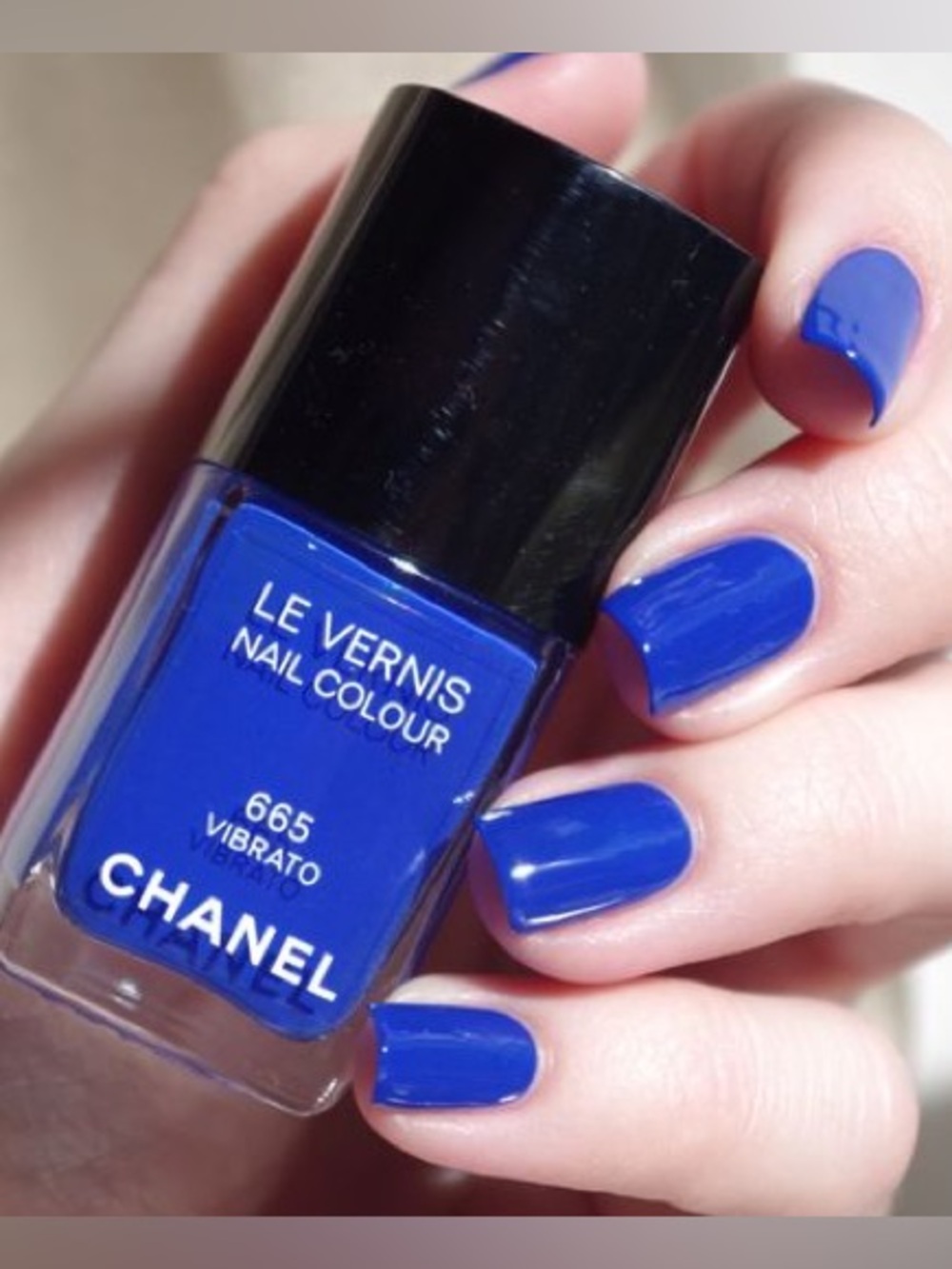 CHANEL 665 Vibrato Bright Blue Limited Edition Collectible NIB Rare!